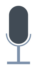 Aufkleber - microphone icon. Element of web icon for mobile concept and web apps. Colored isolated microphone icon can be used for web and mobile. Premium icon