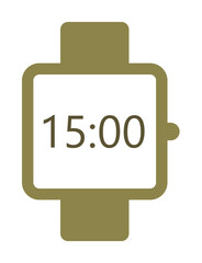 Aufkleber - smart watches icon. Element of web icon for mobile concept and web apps. Colored isolated smart watches icon can be used for web and mobile. Premium icon