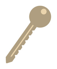 Aufkleber - key icon. Element of web icon for mobile concept and web apps. Colored isolated key icon can be used for web and mobile. Premium icon