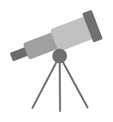Aufkleber - telescope colored icon. Element of web icon for mobile concept and web apps. Colored isolated telescope icon can be used for web and mobile. Premium icon