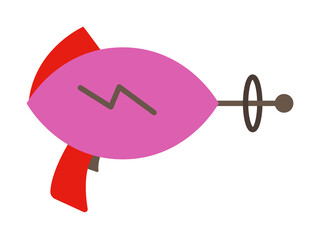 Aufkleber - blaster colored icon. Element of web icon for mobile concept and web apps. Colored isolated blaster icon can be used for web and mobile. Premium icon