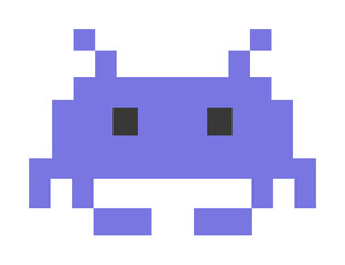Poster - pixel figure colored icon. Element of web icon for mobile concept and web apps. Colored isolated pixel figure icon can be used for web and mobile. Premium icon