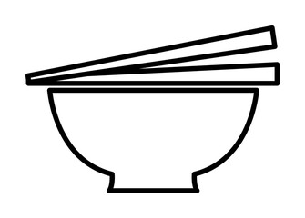 Poster - soup plate icon. Element of food icon for mobile concept and web apps. Thin line soup plate icon can be used for web and mobile