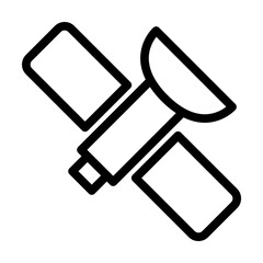 Aufkleber - navigator satellite icon. Element of navigation for mobile concept and web apps. Thin line navigator satellite icon can be used for web and mobile