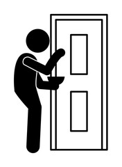 Poster - beggar icon. Element of poor man illustration. Premium quality graphic design icon. Signs and symbols collection icon for websites, web design, mobile app