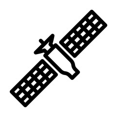 Aufkleber - satellite icon. Element of science icon for mobile concept and web apps. Thin line satellite icon can be used for web and mobile