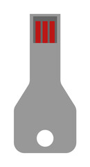 Aufkleber - flash card icon. Element of cyber security icon for mobile concept and web apps. Colored flash card icon can be used for web and mobile