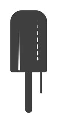 Poster - ice lolly icon. One of the collection icons for websites, web design, mobile app