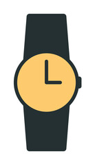 Poster - watch icon. Element of web icon with one color for mobile concept and web apps. Isolated watch icon can be used for web and mobile