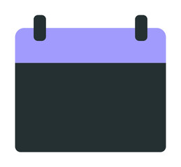 Aufkleber - the calendar icon. Element of web icon with one color for mobile concept and web apps. Isolated the calendar icon can be used for web and mobile