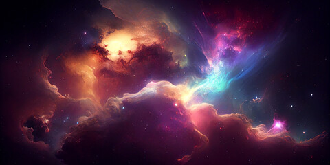 Wall Mural - space galaxy background, galaxy background, starry cosmic nebula and deep space universe galaxies.