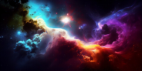 Wall Mural - space galaxy background, galaxy background, starry cosmic nebula and deep space universe galaxies.