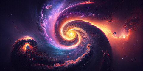 Wall Mural - space galaxy background, galaxy background, starry cosmic nebula and deep space universe galaxies.