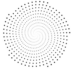 Poster - Fibonacci spiral patterns in vector. Mathematical morphology - visualization of phyllotaxis spiral types - code of nature - vector concept of mathematical function Cyanotype