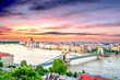 Blick über Budapest, Ungarn 