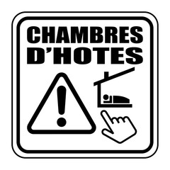 Poster - Logo chambres d'hôtes.