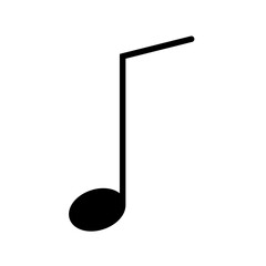 Poster - music notes symbol