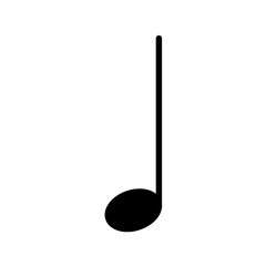 Poster - music notes icon