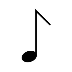Poster - music notes icon