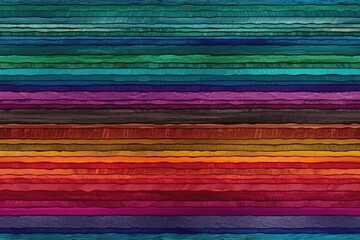 Poster - vibrant and colorful abstract background. Generative AI