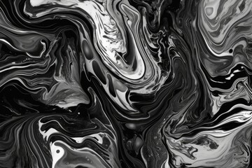 Poster - monochromatic marble texture background. Generative AI