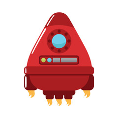 Sticker - spaceship space icon