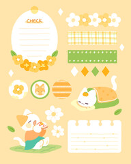 Sticker - Diary decoration sentimental sticker set
