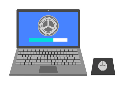 ノートパソコンのデータをアップデート