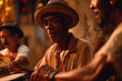 © Mr. Bolota - Salsa Nights with Musicians of the Street: A Journey Through the Vibrant Sounds of Havana Dancing to the Beat of Cuban Rumba and Music - AI Generative