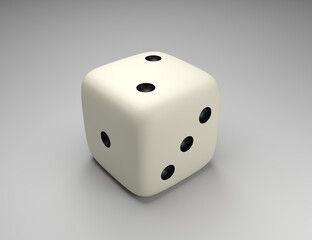 dice game random risk addiction luck 3D