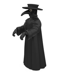 Wall Mural - Plague Doctor Isolated