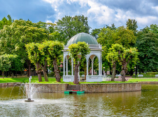 Wall Mural - Summer-house in the park at Kadriorg palace, Tallinn, Estonia