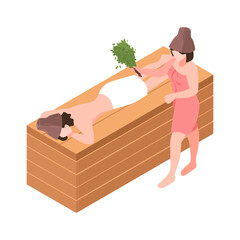 Sticker - Bathhouse Isometric Icon