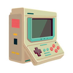 Canvas Print - video game console