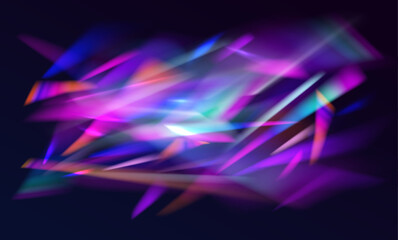 Poster - Transparent light refraction pattern for adding effects to backgrounds and objects. Vector illustration.