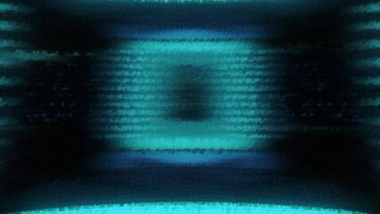 Poster - TV static noise distortion effect. Motion. Dynamic VHS texture, bad television signal, error.