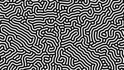 Wall Mural - reaction diffusion organic pattern. cell division.
