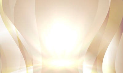 Wall Mural - gold glowing abstract background