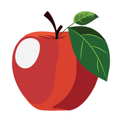 Wall Mural - ripe apple, symbol of healthy eating