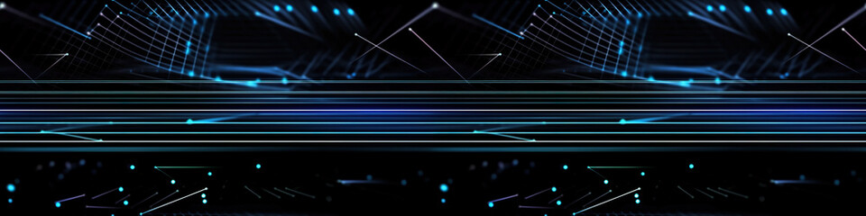 Wall Mural - Data connection speed lines technology abstract background