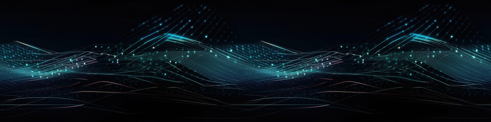 Wall Mural - Data connection speed lines technology abstract background