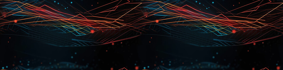 Wall Mural - Cool and unique technology abstract background showcasing a futuristic design with data connection speed lines.