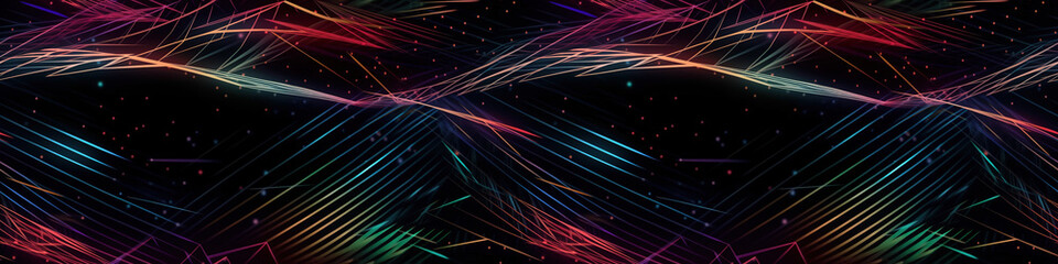 Wall Mural - Aesthetically pleasing abstract background featuring high-speed data connection lines.