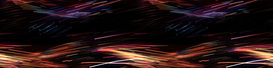 Wall Mural - Aesthetically pleasing abstract background featuring high-speed data connection lines.