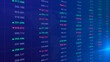 © Svystun_Roman - World Stock Exchange, Streaming Trade Screen. Stock market or forex trading candlestick graph in graphic design for financial investment concept.