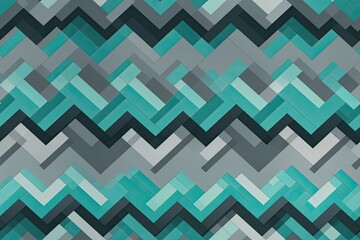 Poster - vibrant square pattern in a variety of colors. generative ai