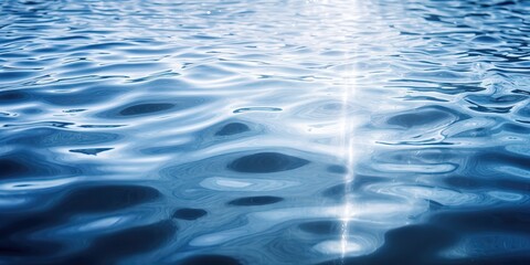 Aufkleber - View of the water in the sea.Colorful summer template. Concept of recreation. Generative AI