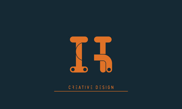 Alphabet letters Initials Monogram logo IT , TI