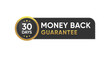 © Soufone - 30 days money back guarantee Label Banner icon design