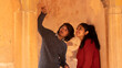 © Karan - couple at some vintage place
